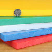 Feuille de polyéthylène haute densité HDPE noire, plaque en plastique solide pour usage en construction
