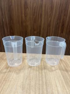 Reusable 1000ml PP Plastic Jug Transparent Lightweight and Dishwasher Safe Easy to Handle for Hot and Cold Use - Product Image 6