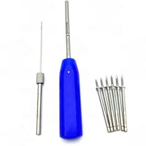 Kit de distracteurs vertébraux MOL Caspar en acier inoxydable de qualité médicale, guide de perçage, tournevis, vis, 12 pièces, manuel - Product Image 3