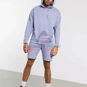 Trendy Plus Size Men Hoodies Short Set Último estilo Venta al por mayor Men Hoodies Short Set para la venta - Product Image 5