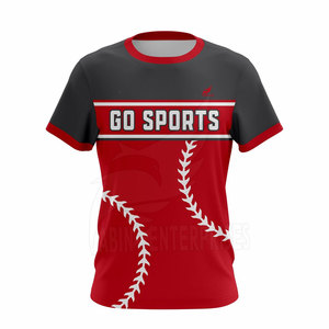 Maillot de baseball de bonne qualité, vêtements de sport en polyester de qualité supérieure, vente en gros - Product Image 1