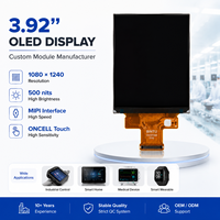 Panel AMOLED Táctil ONCELL de 3.92 Pulgadas, 1080*1240 FHD OLED, Relación de Aspecto 4:3, Personalizado para Mayoristas, para Dispositivos Médicos, HMI y Centros de Control del Hogar Inteligente