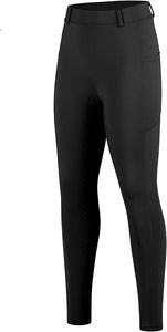 Medias de montar a caballo de poliéster de alta calidad para chicas jóvenes con bolsillos completos con logotipo personalizado - Product Image 3