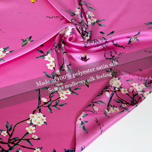 Designer <b>Silk</b> <b>Scarf</b> Custom Made OEM ODM Printed Plaid Solid Casual Floral Logo Foulard All Seasons - Product Image 5