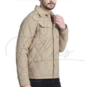 Nouvelle arrivée, veste matelassée pour homme à manches longues, logo personnalisé, position avant, style formel, respirante, hiver, personnalisable, vente en gros - Product Image 6