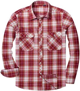 เสื้อลายตารางสำหรับผู้ชายผ้าฝ้ายลำลองแขนยาวสำหรับผู้ชายเสื้อวอร์มแบบสั่งตัด2025 - Product Image 1