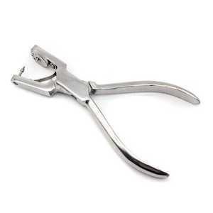 Kit de barrage dentaire manuel en acier inoxydable de qualité médicale avec kit de pinces perforatrices - Product Image 1