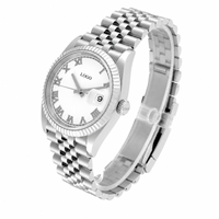 Montre de plongée pour homme avec logo personnalisé OEM, saphir lumineux, étanche 200 m, acier inoxydable, mouvement automatique NH35, montre mécanique pour homme 011