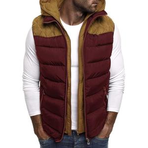 Chaquetas Acolchadas Sin Mangas Transpirables Más Vendidas, con Capucha, Logotipo Personalizado, Moda de Invierno, con Múltiples Bolsillos - Product Image 1