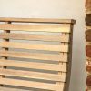 Siège de jardin minimaliste en bois d'acacia Heritage - Meubles d'extérieur écologiques, durables et confortables pour hôtel, école, hôpital, parc