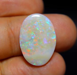 7.00 carats naturel australien multi feu solide opale Cabochon pierre précieuse en vrac pour la fabrication de bijoux - Product Image 4