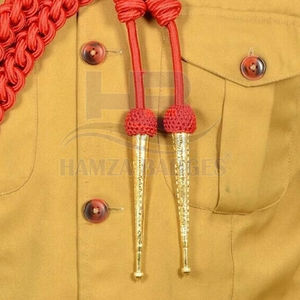 Cordon d'épaule en nylon réglable pour uniformes Couleurs personnalisées Cordon tressé torsadé dans un nouveau stock Fabriqué par Hamza Badges pour événements - Product Image 6