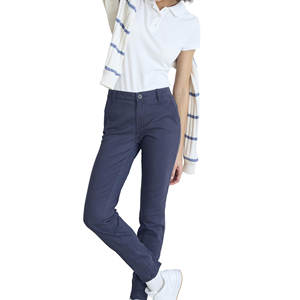 Pantalon chino pour femme, qualité supérieure, coupe ample, usage régulier, service OEM 2026, design personnalisé, couleur unie, pantalon chino pour femme - Product Image 4