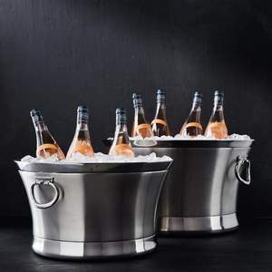 อ่างเครื่องดื่มสำหรับถังปลูกไวน์สำหรับงานเลี้ยงกลางแจ้งดีไซน์คลาสสิกใหม่ตะกร้าสำเร็จรูปขนาดกำหนดเอง - Product Image 2