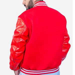 Chaqueta Varsity para Hombre en Oferta, Precio Bajo, Diseño de Logotipo Personalizado, Impresión, Cuello Alto Transpirable, Hecha en Pakistán - Product Image 5
