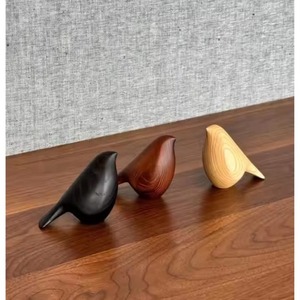 Custom Modern Wood Indoor Bird Statue Art Deco Style <b>Still</b> <b>Life</b> Pattern Home Decorative Handicraft Environment-Friendly Objects - Product Image 3