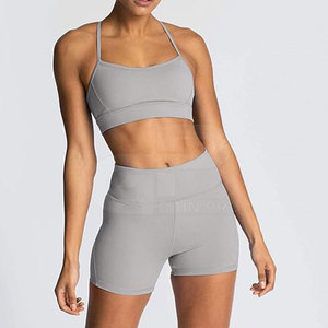 Sujetador deportivo transpirable para mujer, nuevo diseño, Sujetador deportivo para mujer, Sujetador deportivo y pantalones cortos de secado rápido para mujer - Product Image 2