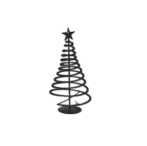 El más vendido, árbol de Navidad de hierro largo de Color negro para decoraciones navideñas, hecho a mano, personalizado, al por mayor a granel - Product Image 1