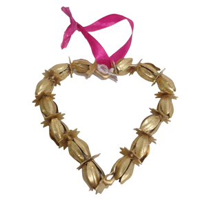 Ornement de Noël suspendu en métal de forme ronde pour la décoration d'arbre de Noël Ornement mural fini argent - Product Image 3