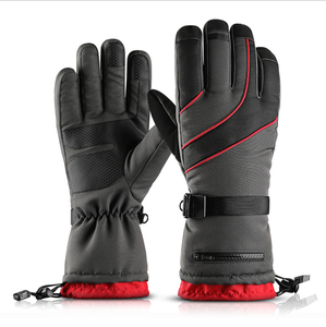 Guantes de esquí con calefacción impermeables de alta calidad para deportes de invierno Snowboard Ciclismo Pantalla táctil Compatible con protección de manos - Product Image 2
