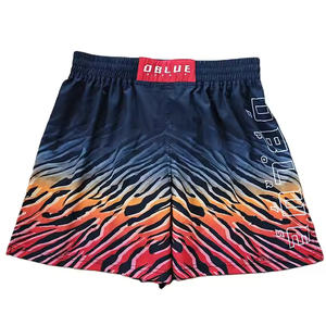 2025 nouveau Design combat haute fente taille élastique coloré Figital impression Mma Shorts - Product Image 1