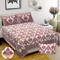 Draps de lit 100% coton faits sur mesure dans différents designs et différentes tailles en couleur marron paisley beaux draps de lit conçus