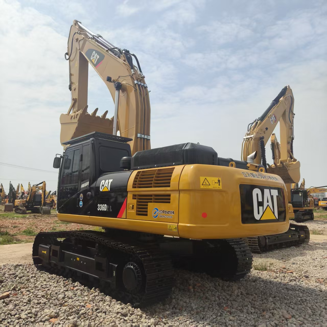 Used Caterpillar CAT336D2 Crawler Excavators 36 Tons Capacity Second-Hand Digger Core Pump Engine Similar CAT336E Carter 336C
