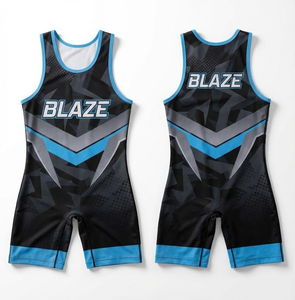 Singletes de Lucha Sublimados Personalizados Baratos 2025 en Venta - Product Image 2