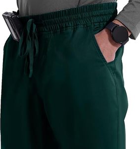 Conjunto de Top y pantalones para hombre, ropa de trabajo profesional, conjunto de uniforme para hombre, diseño Simple, uso práctico - Product Image 4