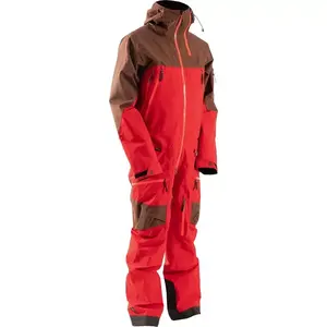 2024 New Design Customized Men and Women's Ski Suit One Piece Jumpsuits Winter Outdoor Suits Waterproof Snowboard Jacket