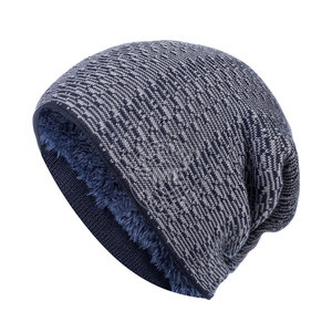 Conception de logo personnalisée Bonnet d'hiver chaud de qualité supérieure Bonnet en tricot jacquard de qualité supérieure pour la vente en ligne - Product Image 1