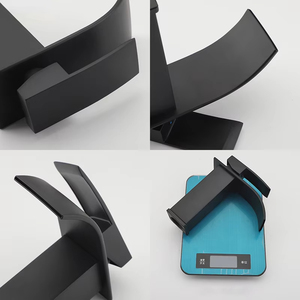 ก๊อกน้ำอ่างล้างหน้าแบบน้ำตก สีดำ รุ่นใหม่ <span class=keywords><strong>ขาย</strong></span>ดี ผลิตจากสแตนเลส แบบรูเดียว สำหรับห้องน้ำ - Product Image 3