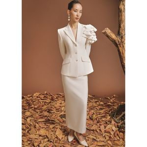 Top Trending Frost Elegant Casual Style Women's Breathable Pencil <b>Skirt</b> XS Size Made in Vietnam Fall Collection for Office - Product Image 1