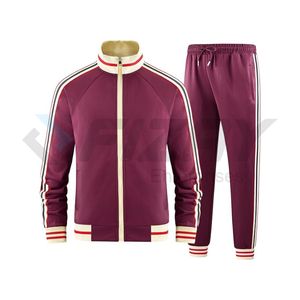 Vêtements de sport américains Slim Fit pour hommes Survêtement d'hiver Outwear avec imprimé écologique Sweat Suit Wholesale Fashionable Sleeves - Product Image 6