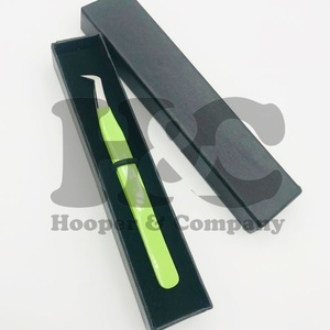 Nouvelle pointe pointue 65 degrés Volume extension de cils pince à épiler Top vente vison travail rapide pince à cils OEM accepter pince à épiler durable - Product Image 6