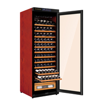 RACHING Cave à vin en bois 120 bouteilles avec zone de décantation indépendante | Réfrigérateur à vin Factory Direct