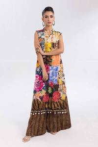 Robes longues décontractées pour femmes en tissu lourd 2025, col rond, manches longues, longueur genou, coupe trapèze, respirantes, écologiques, lavables, brodées - Product Image 6