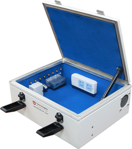 HJP-CD06T xách tay RF kiểm tra giải pháp che chắn hiệu quả ≥ 80dB 0.6 ~ 6GHz nghiên cứu phòng thí nghiệm che chắn hộp - Product Image 1