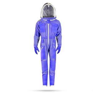 Combinaison d'apiculteur ventilée bleue professionnelle au design personnalisé Combinaison de travail de qualité supérieure pour l'apiculture traitement de marque privée - Product Image 2