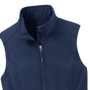 Chaleco polar con cremallera completa para hombre con logotipo personalizado, chaqueta sin mangas, ropa de trabajo del equipo, uniformes, chaleco polar a prueba de viento para hombre - Product Image 6