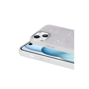 Coque arrière de protection en TPU souple de luxe en silicone brillant avec motif d'ours en relief 3D personnalisé pour iPhone 13 - Product Image 3