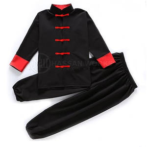 Uniforme de Kung Fu y Tai Chi Tradicional de Alto Rendimiento, 100% Algodón, Corte Regular, Secado Rápido, Transpirable, Ropa de Artes Marciales para Hombre - Product Image 2