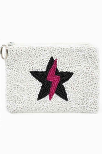 Monedero hecho a mano con cuentas bordadas de semillas con color personalizado para mujeres y niñas - Product Image 2