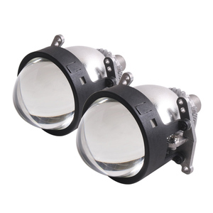 Lentille bi-LED SANVI H9 52W feux <span class=keywords><strong>de</strong></span> croisement et 62W feux <span class=keywords><strong>de</strong></span> <span class=keywords><strong>route</strong></span> 12-CORE 3.0 puces LED non destructives tension 12V - Product Image 1