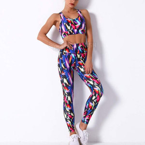 Ensemble de yoga pour femmes de meilleure qualité, matériel de haute qualité, nouveau design, grande taille, logo, taille, mode/décontracté, élastique et solide - Product Image 1