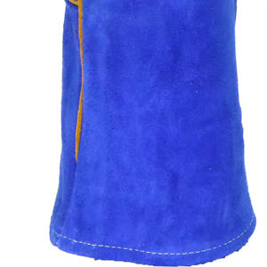 Gants de soudage en cuir de vache de qualité supérieure gants de soudeur anti-usure en cuir souple travail industriel Protection des mains gants de travail de sécurité - Product Image 3