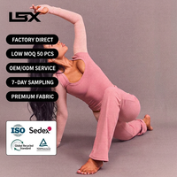 Ensemble Lounge Y2K Personnalisé 2026 pour Femme : Chemise et Pantalon de Yoga Évasé à Taille Rabattable – Ensemble 2 Pièces de Haute Qualité pour Grandes Tailles