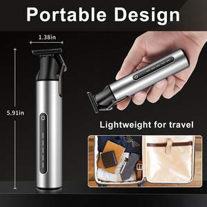 Cortadora de Pelo Profesional Inalámbrica para Barbería, Recortadora Eléctrica con 4 Peines Guía, Recargable por USB, Regalo para Hombres - Product Image 6