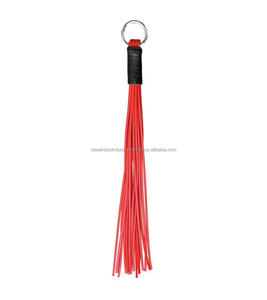 Fouet en cuir élastique rose personnalisé STEEL IRISCO INDUSTRY SI-7809 pour bondage doux, fouet de combat, fouet BDSM - Product Image 4