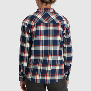 Chemise en flanelle brossée personnalisée 240 GSM pour homme, shacket uni 100 % fibre de bambou respirant et écologique, col rabattu recouvert - Product Image 3